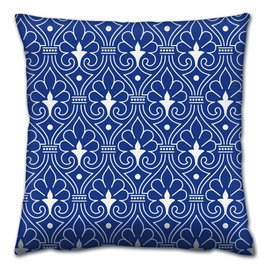 Aberto Design Cojín Multicolor 43 x 43 cm con Relleno de Silicona